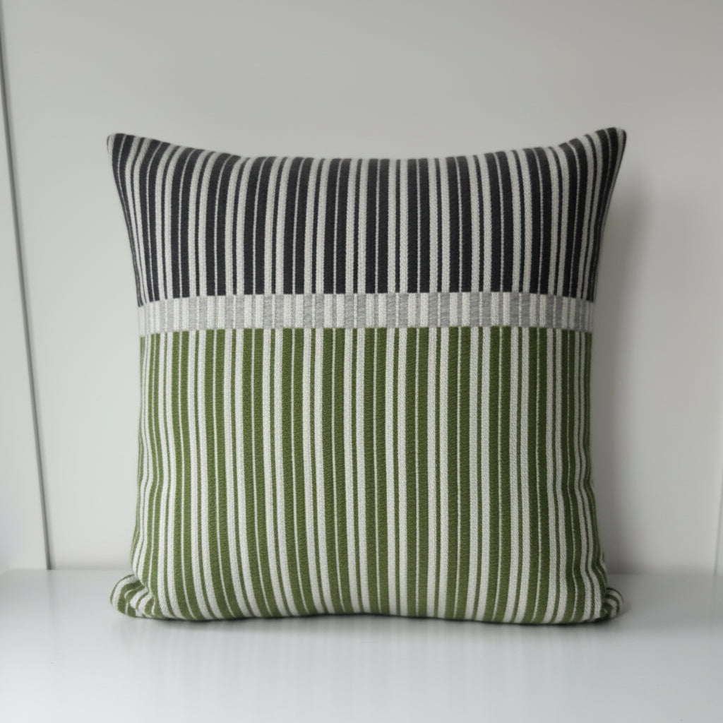decorative pillow on white tab