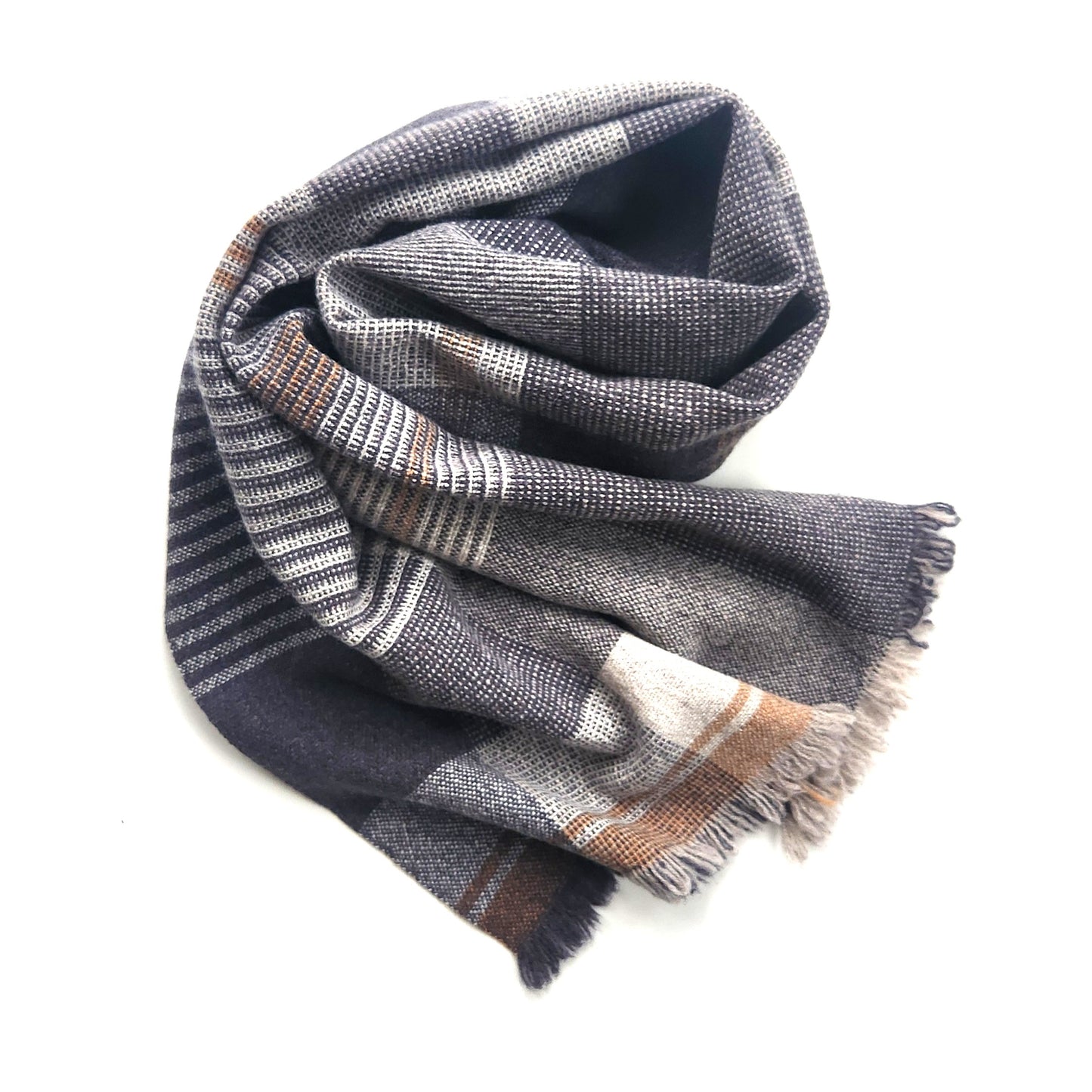 Handwoven Merino Lambswool Scarf
