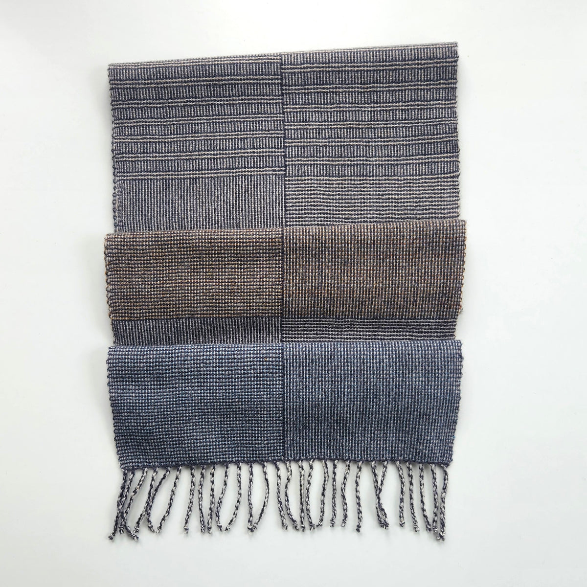 Handwoven Merino Silk Scarf