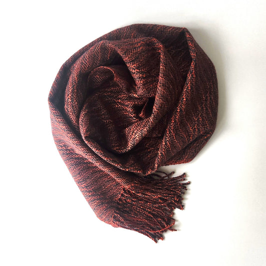 Handwoven Silk Cashmere Scarf