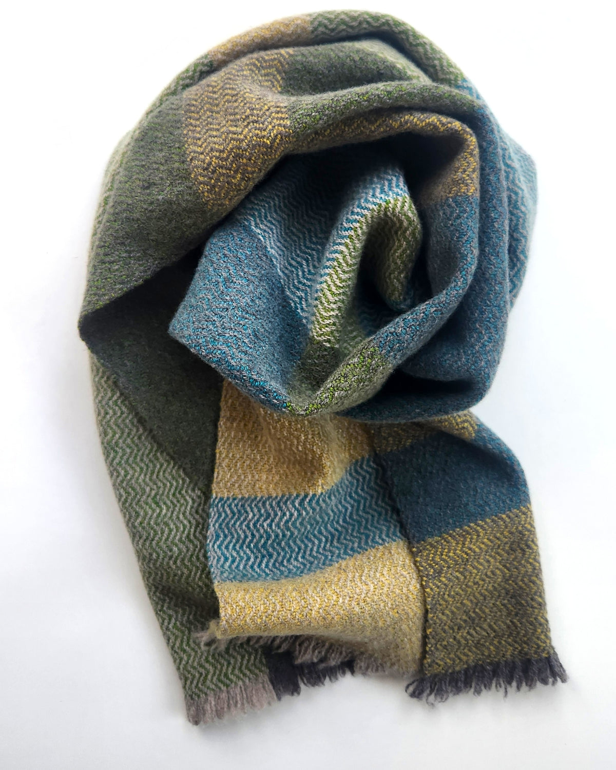 Handwoven Merino Lambswool Scarf