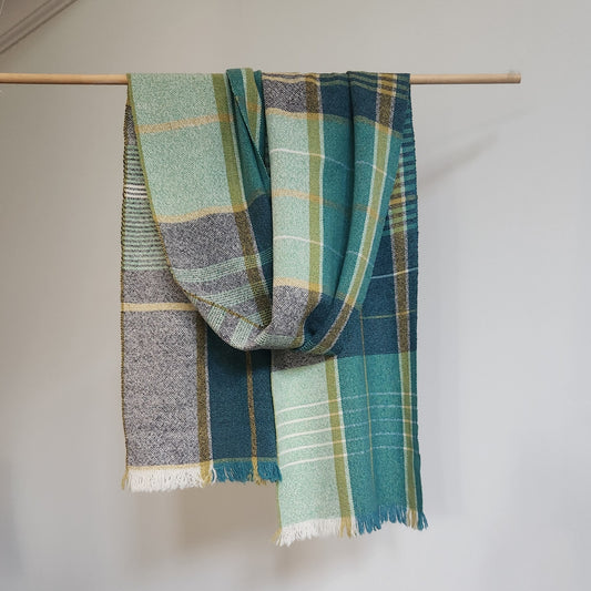 Handwoven Merino Lambswool Scarf