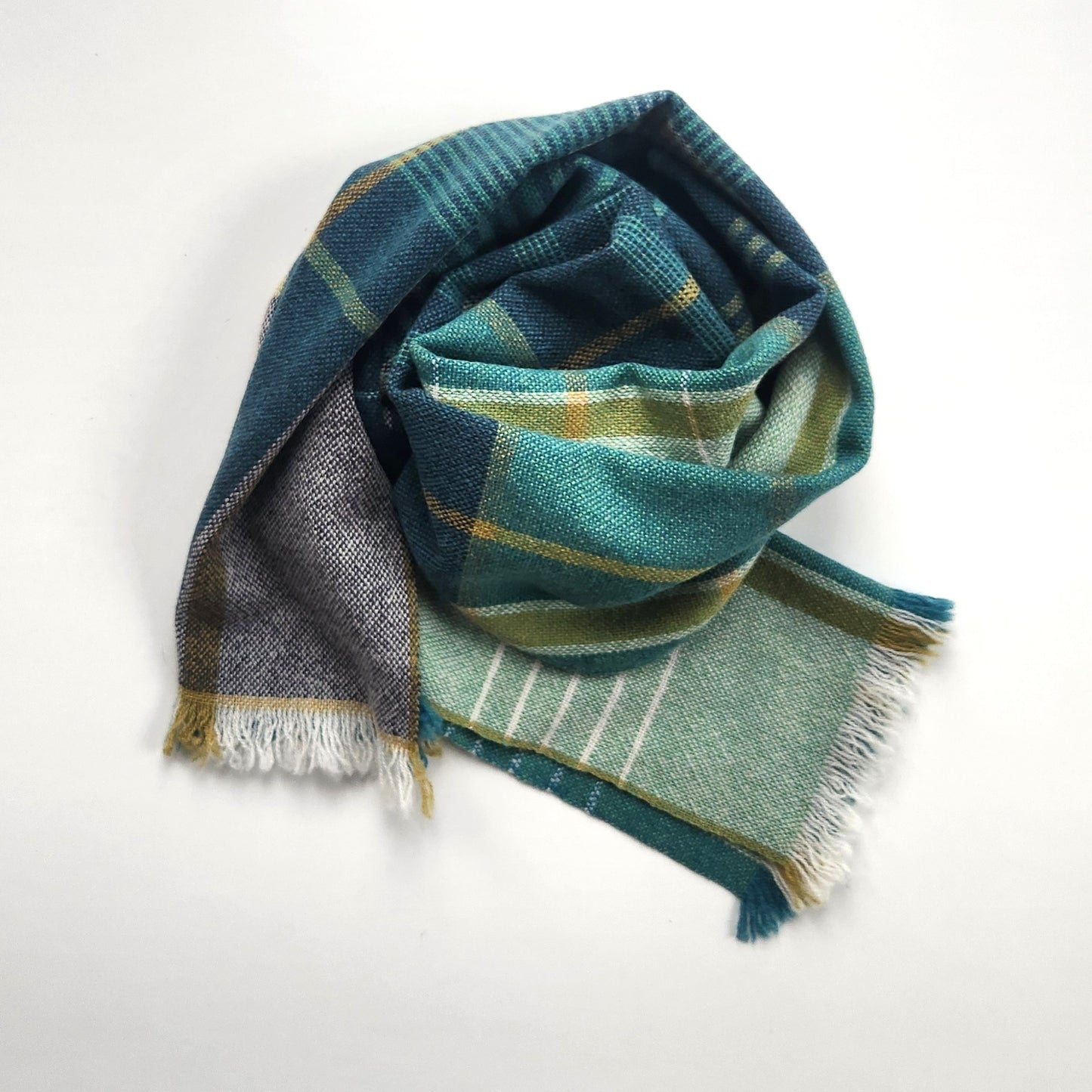 Handwoven Merino Lambswool Scarf